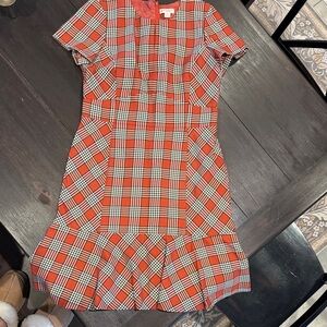 Brooks Brothers Red and Black Plaid Dress